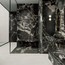 керамогранит нескользкий Black marble structure 600*1200