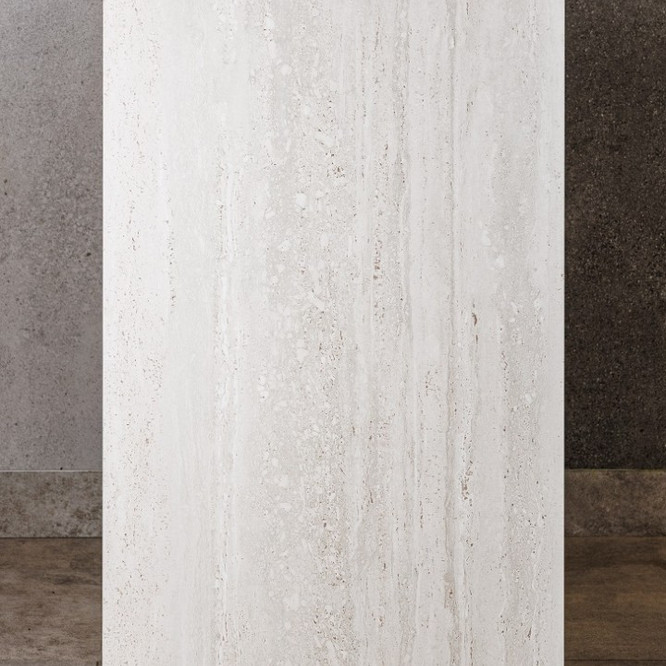 керамогранит матовый Travertino white series